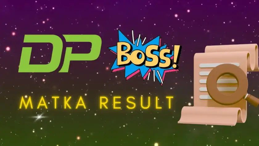 dpboss matka result